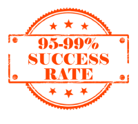 99-95% Sucess rate logo