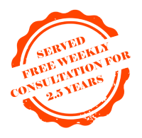 served free weekly consultation logo