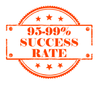 99-95% Sucess rate logo